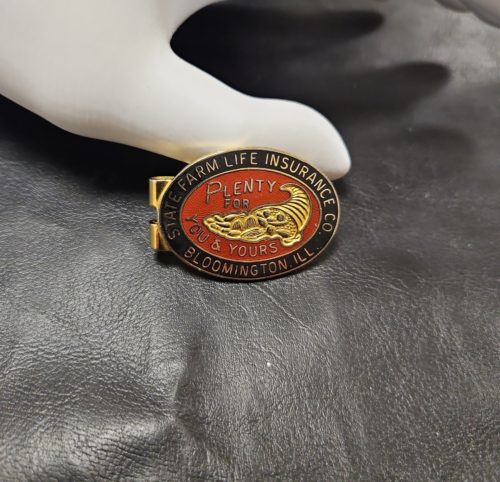 Vintage State Farm Money Clip